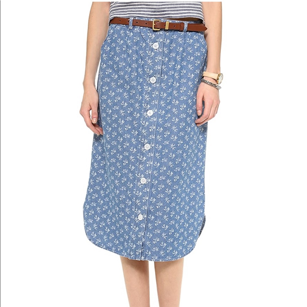 Steven Alan Shopbop button down skirt. Size 2